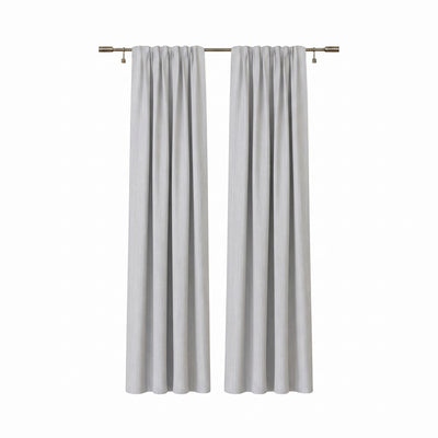 Sunbrella Canvas Marble Curtain - alternate view