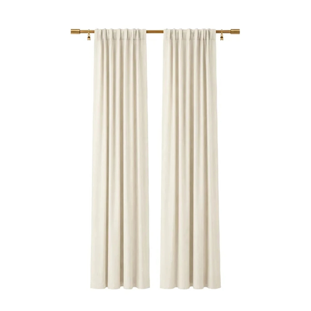 Sunbrella Canvas Natural Curtain