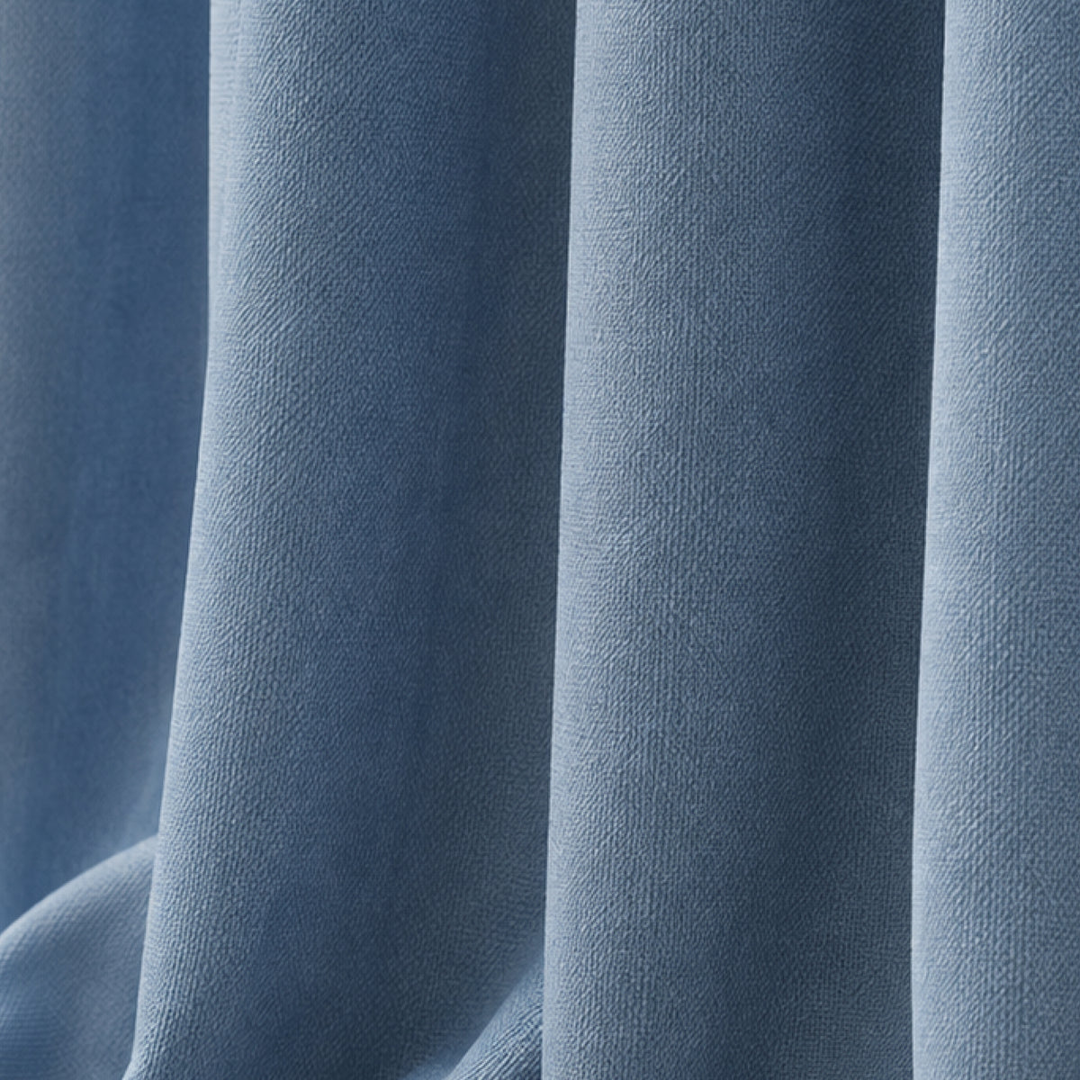 Sunbrella Canvas Sapphire Blue Curtain