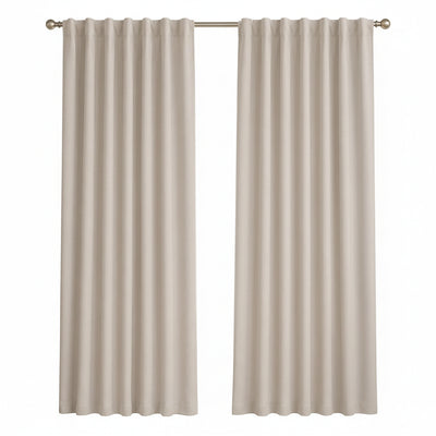 Sunbrella Canvas Silver Grey Curtain - alternate view