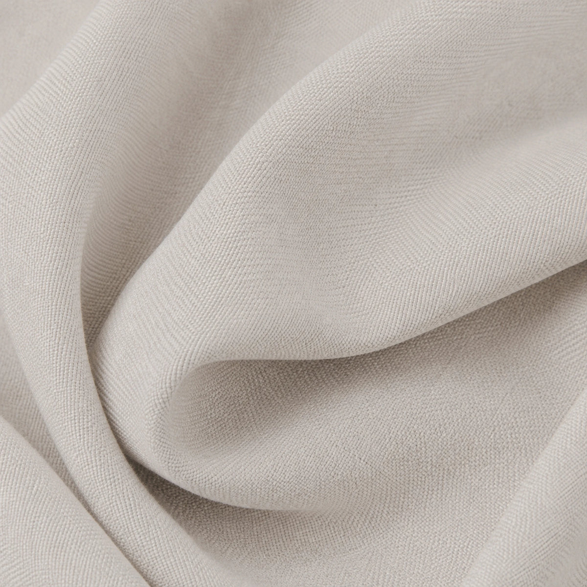 Sunbrella Canvas Silver Grey Curtain