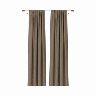 Sunbrella Canvas Taupe 5461 Curtain - alternate view