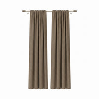 Sunbrella Canvas Taupe 5461 Curtain