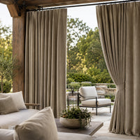 Sunbrella Canvas Taupe 5461 Curtain