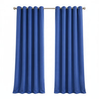 Sunbrella Canvas True Blue Curtain