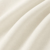 Sunbrella Canvas White Curtain