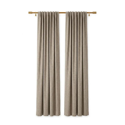 Sunbrella Cast Ash Curtain - alternate view