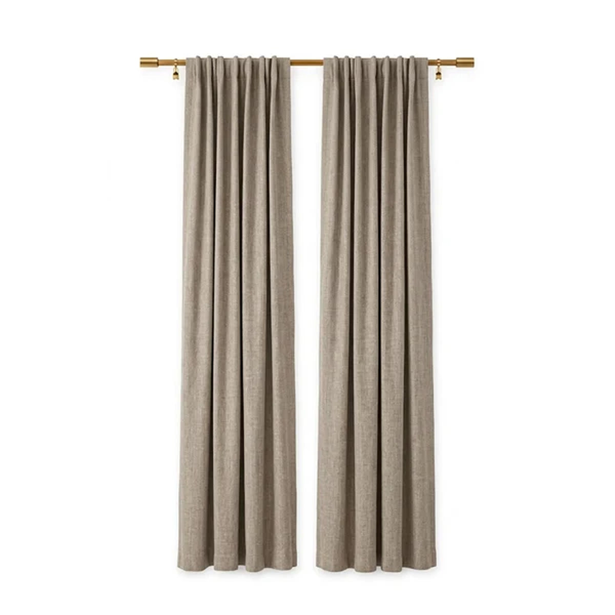 Sunbrella Cast Ash Curtain