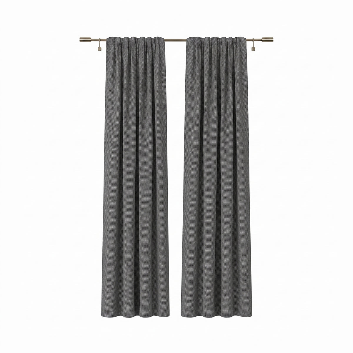 Sunbrella Cast Charcoal Curtain