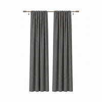 Sunbrella Cast Charcoal Curtain