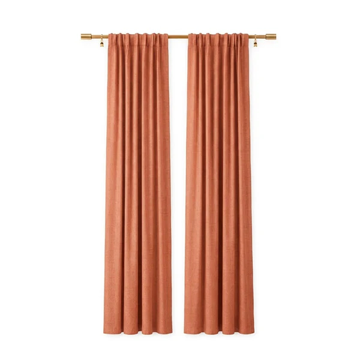 Sunbrella Cast Coral Curtain