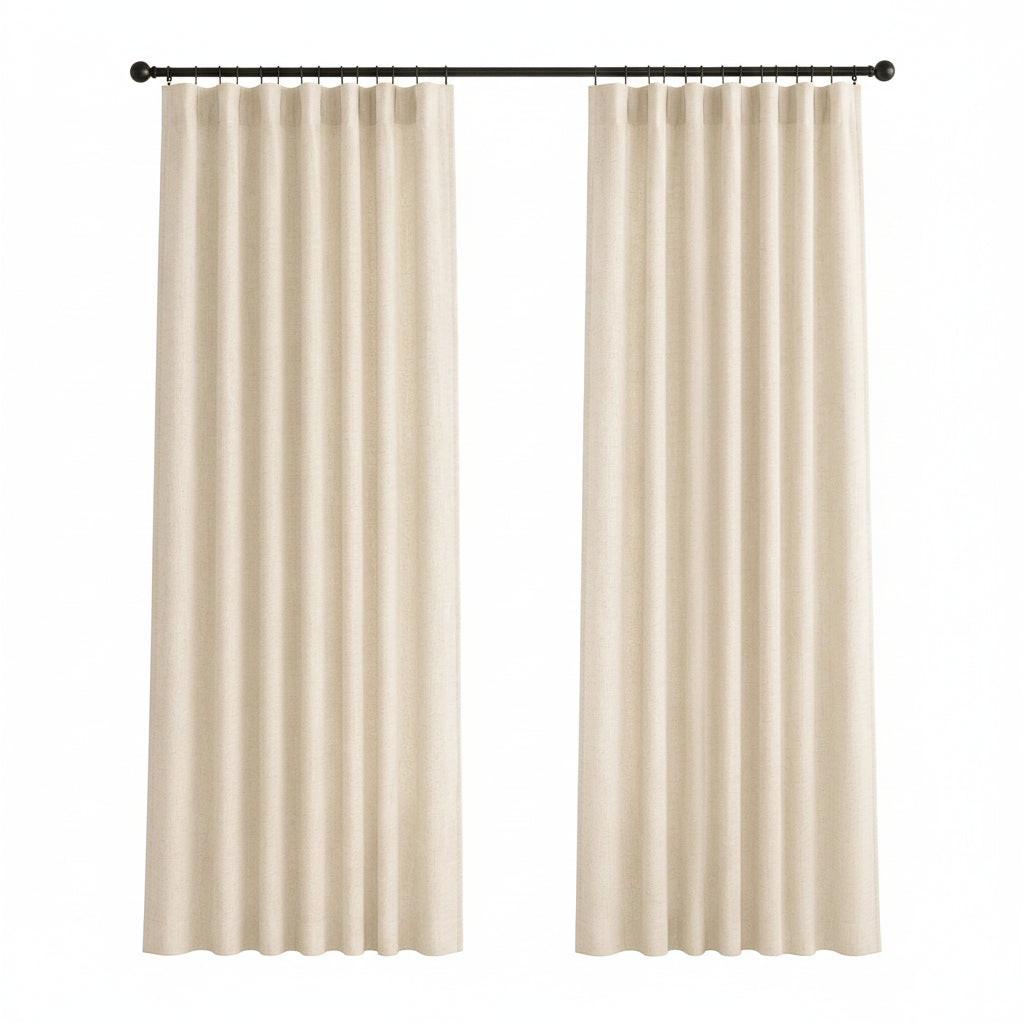 Sunbrella Cast Pumice Curtain