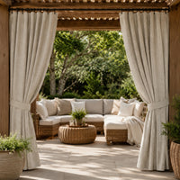 Sunbrella Cast Silver Curtain