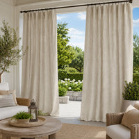 Sunbrella Cast Silver Curtain