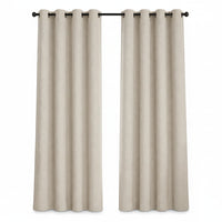 Sunbrella Cast Silver Curtain