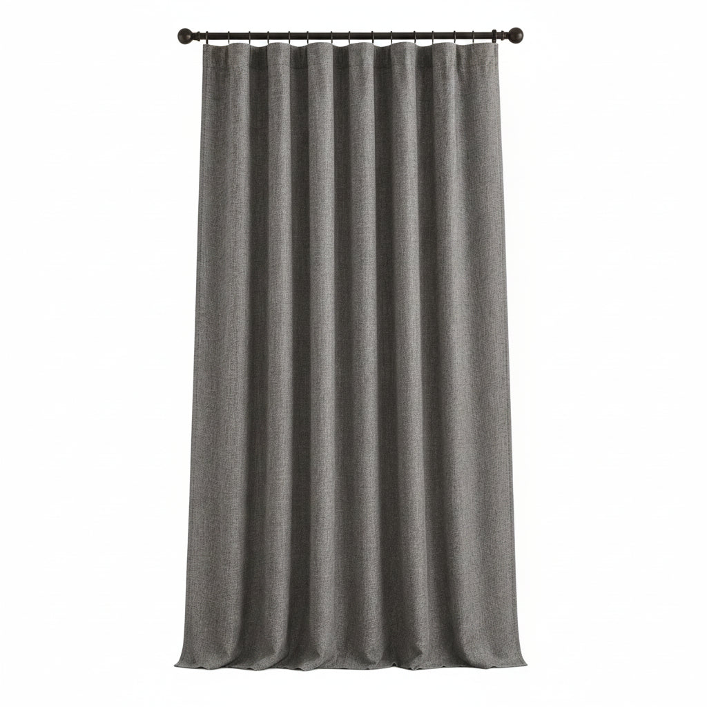 Sunbrella Cast Slate Curtain