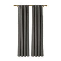 Sunbrella Deauve Ardoise Curtain