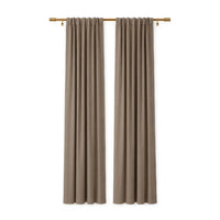 Sunbrella Deauve Taupe Curtain