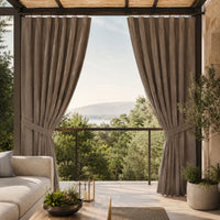 Sunbrella Deauve Taupe Curtain