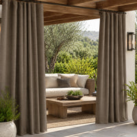 Sunbrella Deauve Taupe Curtain