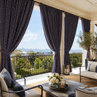 Sunbrella Domino Roulette Curtain