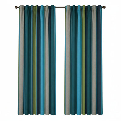 Sunbrella Expand Calypso Curtain - alternate view
