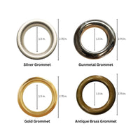 Sunbrella Foster Metallic Curtain