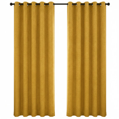 Sunbrella Mezzo Sulfur Curtain - alternate view