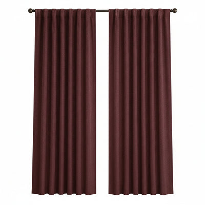 Sunbrella Natte Carmine Curtain - alternate view