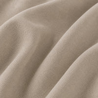 Sunbrella Natte Heather Chalk Curtain