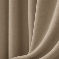 Sunbrella Natte Heather Grey Curtain