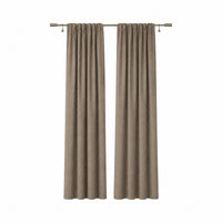 Sunbrella Natte Heather Grey Curtain