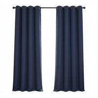 Sunbrella Navy Blue Curtain