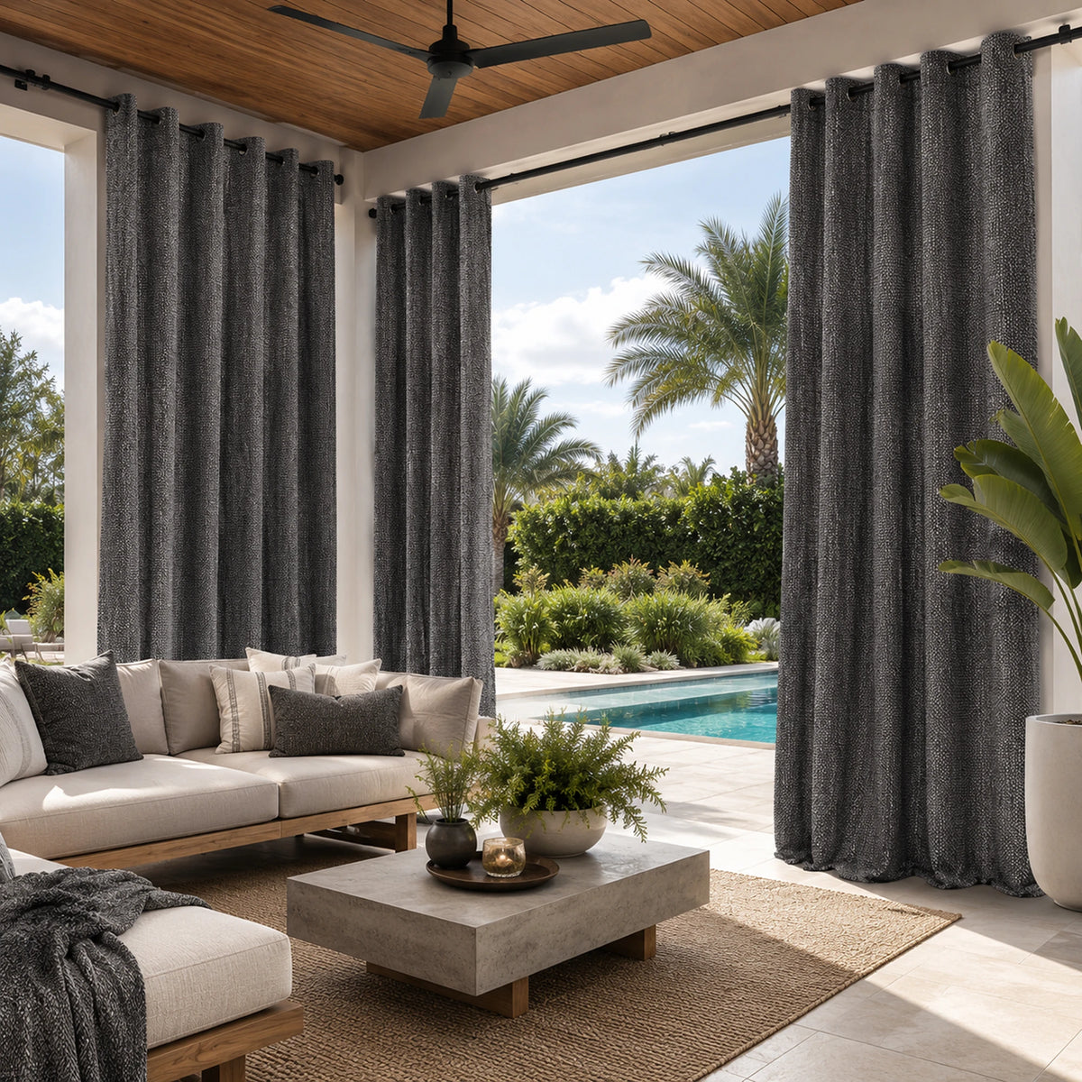 Sunbrella Savane Tornado SAV2 J351 Curtain