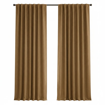 Sunbrella Spectrum Caribou Curtain - alternate view