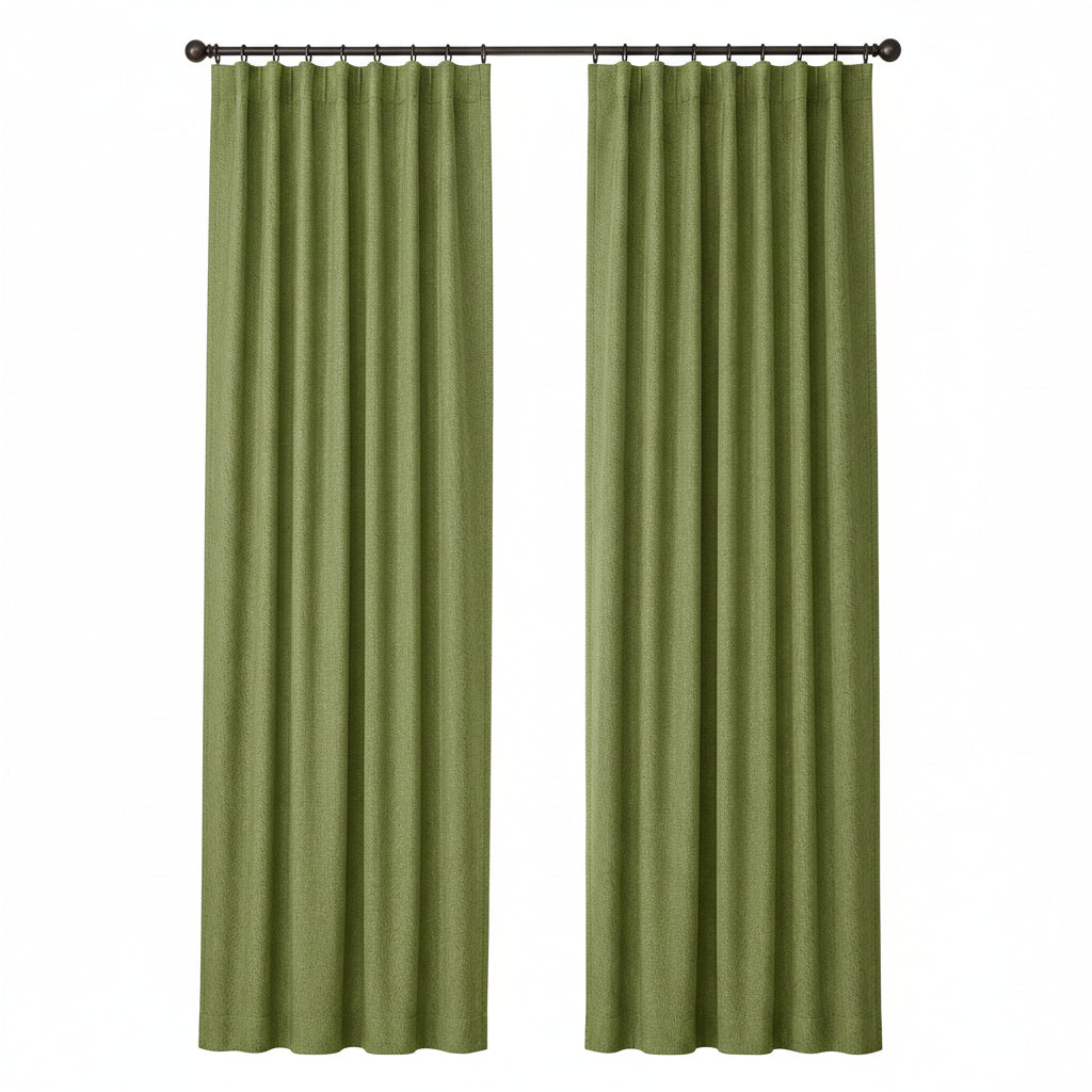 Sunbrella Spectrum Cilantro Curtain
