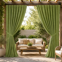 Sunbrella Spectrum Cilantro Curtain