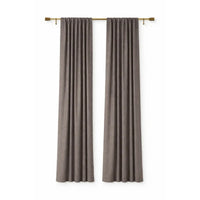 Sunbrella Spectrum Graphite Curtain