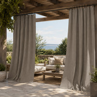 Sunbrella Spectrum Graphite Curtain