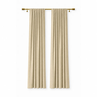 Sunbrella Spectrum Sand Curtain - alternate view