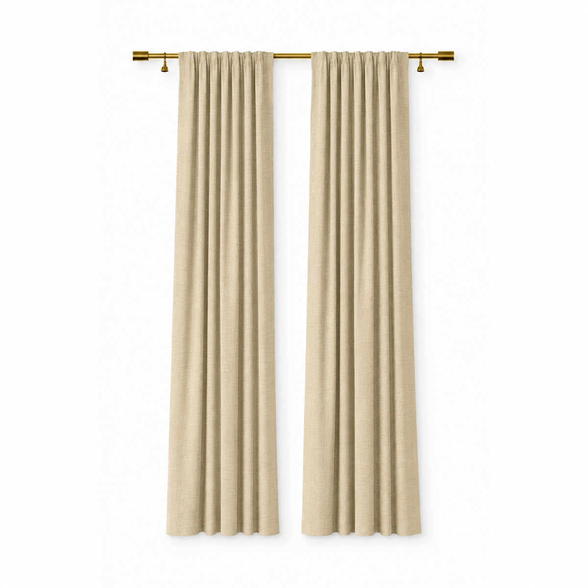 Sunbrella Spectrum Sand Curtain