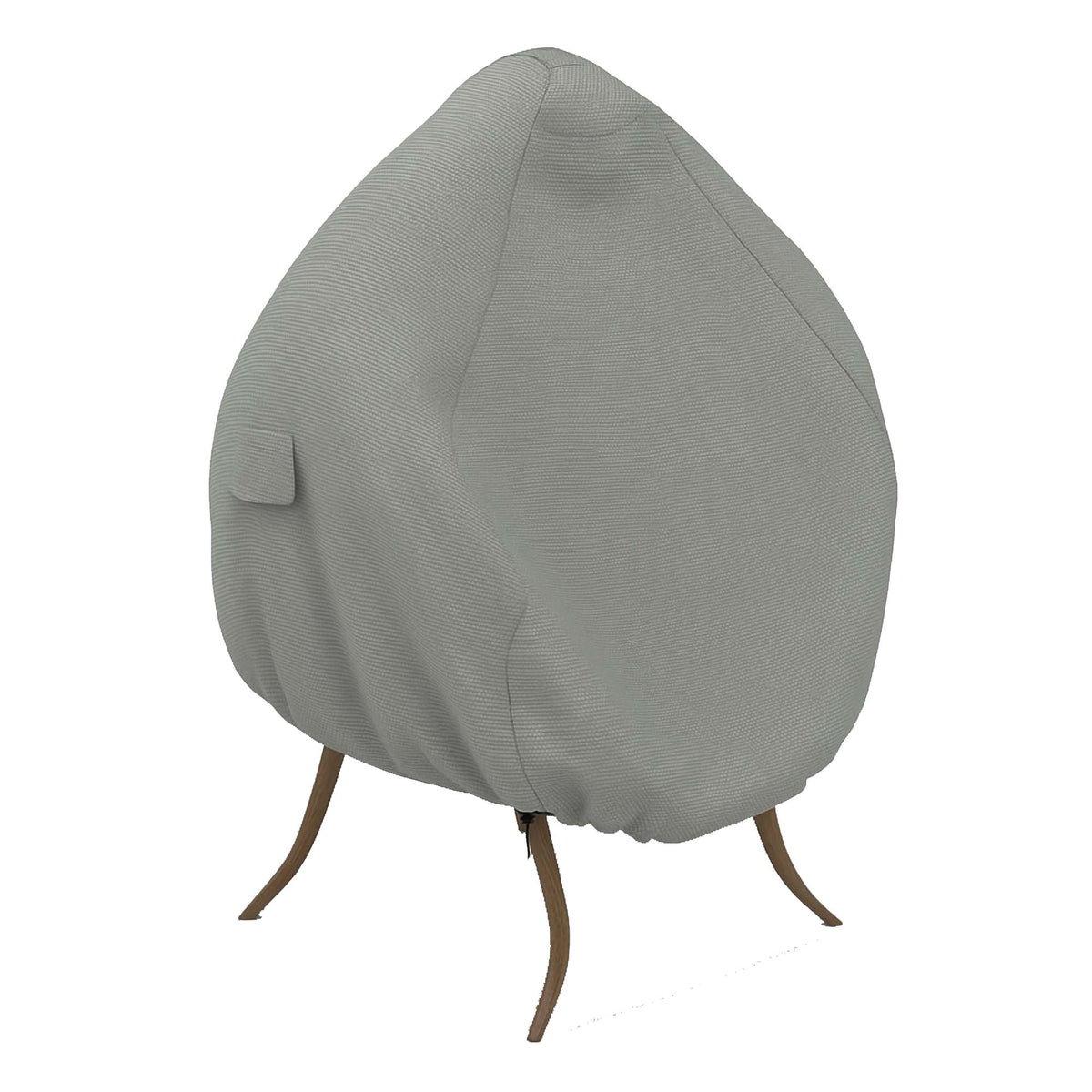 Custom Wicker Egg Chair Covers - front view - view 3