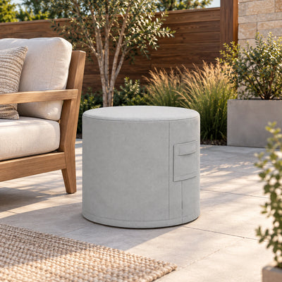 Custom Round Accent Table Cover