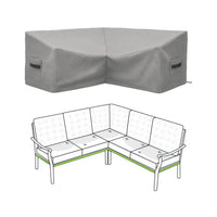 Custom L Shape Couch Covers - Style 3 - custom fit protective cover