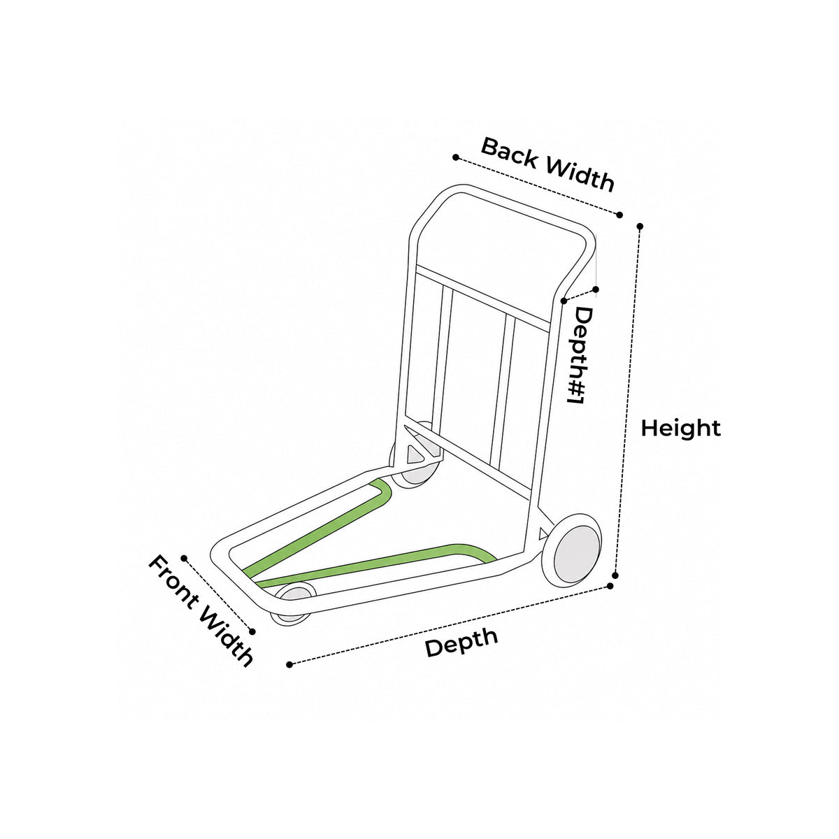 Custom Self-Service Luggage Cart Cover