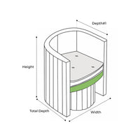 Custom Modular Chair Cover - Style 1
