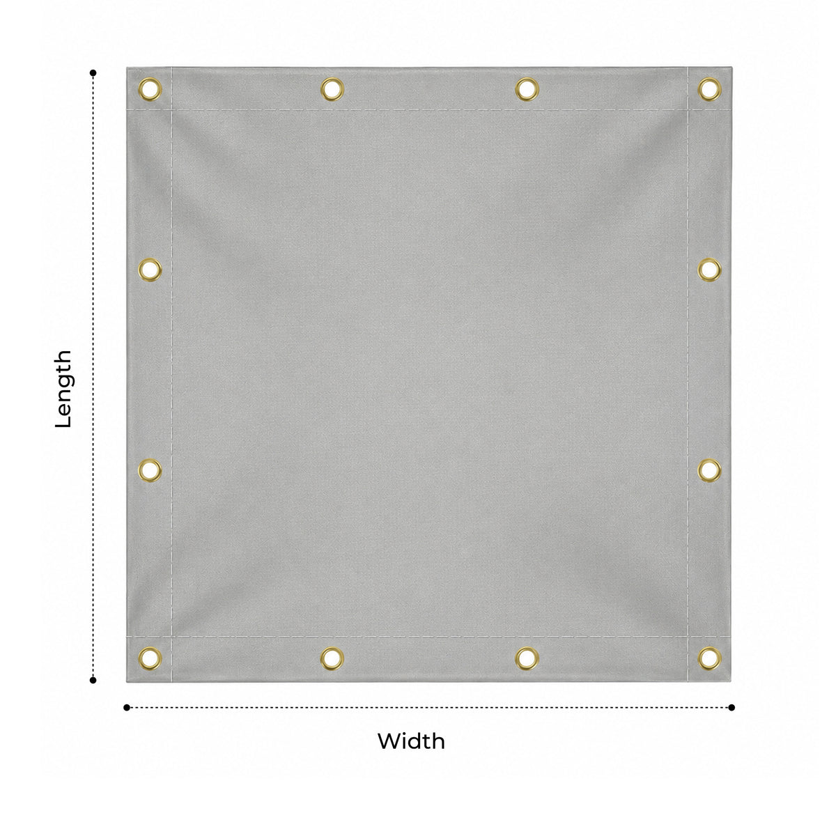 Heavy Duty Custom Tarps - Rectangle/Square