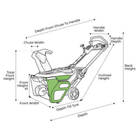 Custom Cordless Snowblower Cover