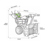 Custom Gas Snowblower Cover