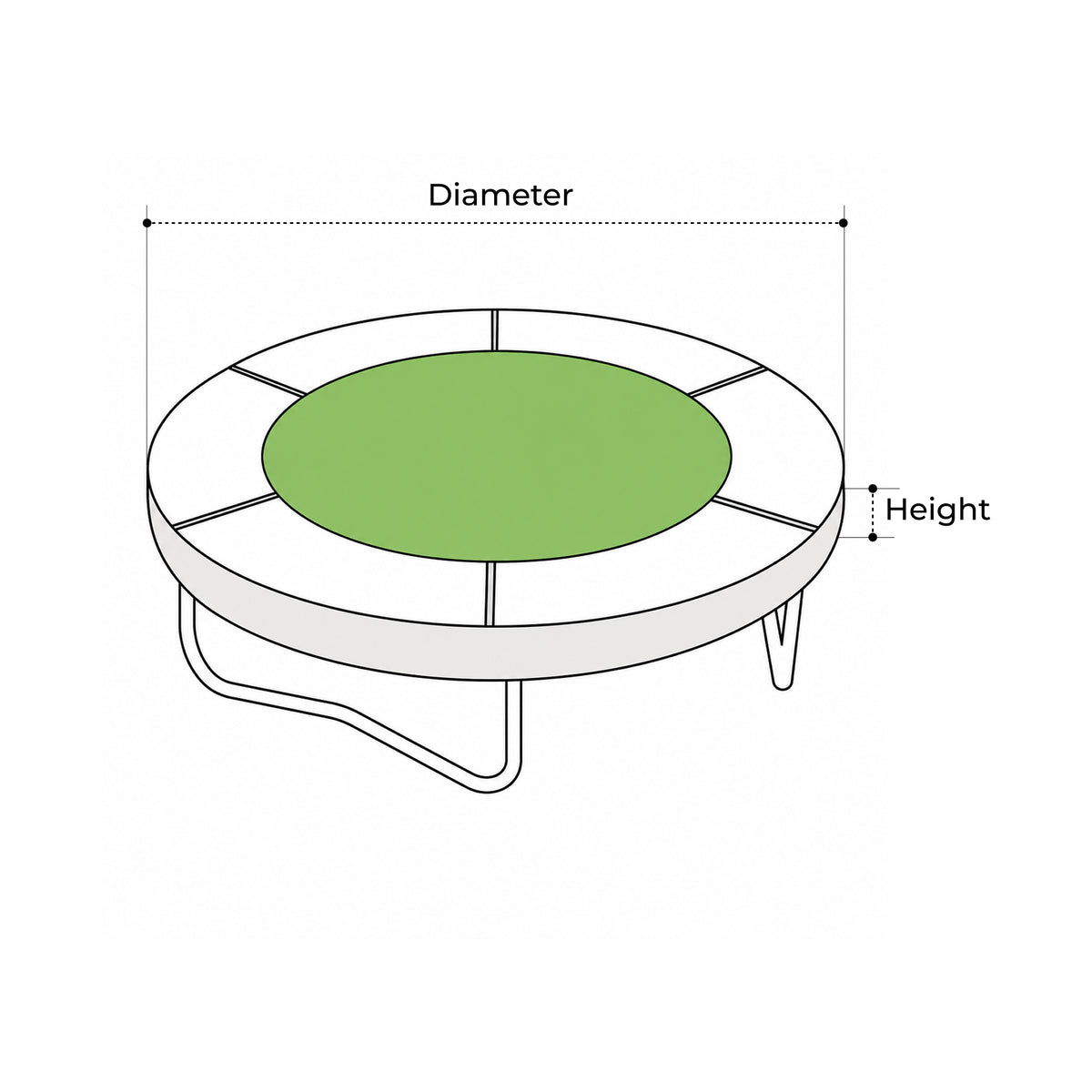 Custom Round Trampoline Cover